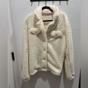 Pink Lily XL Cream Sherpa